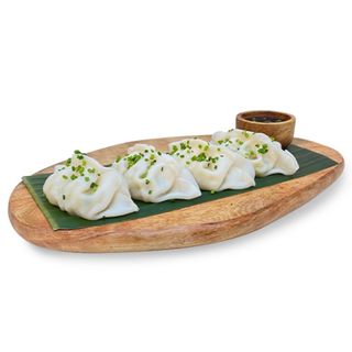 Jiaozi de pollo y verduras