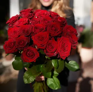 Rosas Deluxe - 21 Rosas Rojas