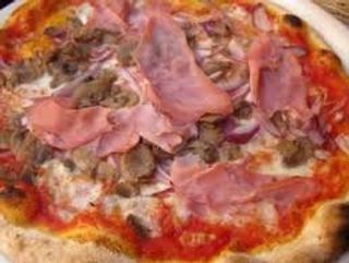 Funghi, olio prosciutto