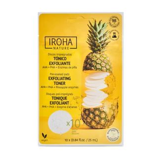 Discos Tonificantes Y Exfoliantes Iroha Nature