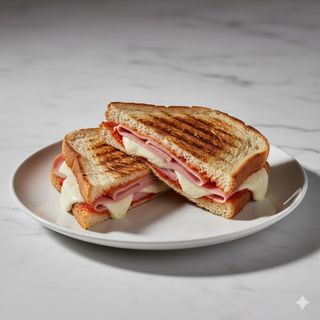 Panini de york y queso