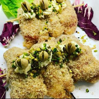 Involtini al pistacchio
