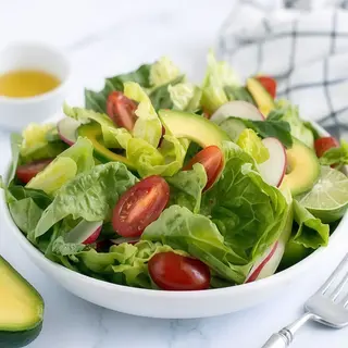 Insalata aguacate a la vinagreta