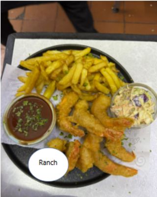 Southern Fried Prawns