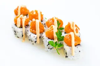 62 Spicy salmon roll