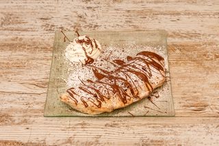 calzone ricotta e nutella