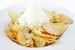 Пържени картофи със сирене (300г)