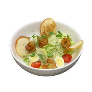 Салат Цезар з королівською креветкою (300г)