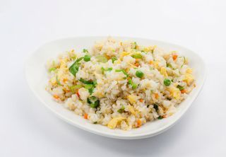 121. Riso con pesce salato