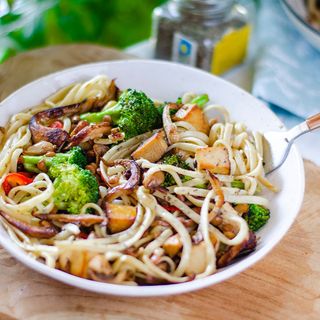 Espagueti Vegetariano