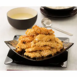 Pollo Frito Con Almendras