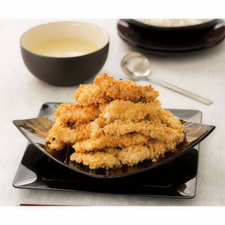 Pollo Frito Con Almendras