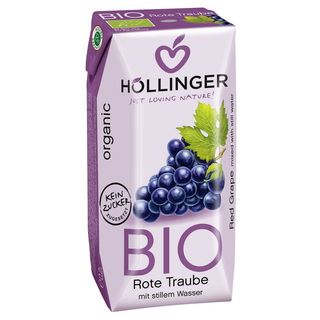 NAPÓJ Z CZERWONYCH WINOGRON BIO 200 ml - HOLLINGER