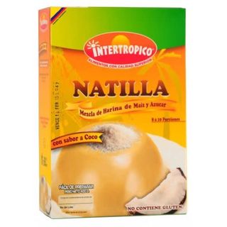 Mezcla para hacer Natilla sabor coco (400 g.)