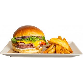 Back on crispy con patatine 