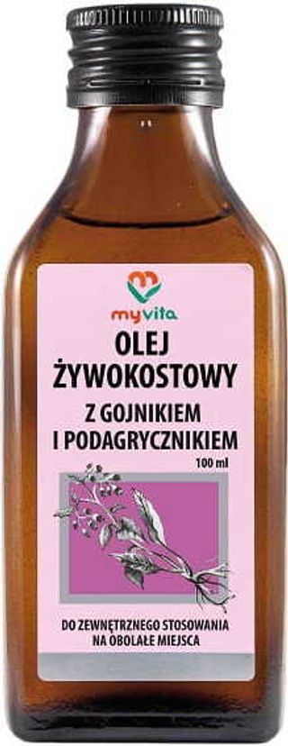 Olej żywokostowy z gojnikiem i podagrycznikiem 100 ml MyVita