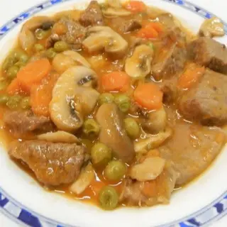 Ternera Con Champiñón