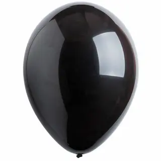 Balon din latex negru