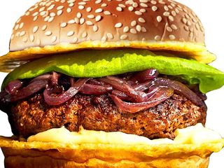 Vegg burger + patatine fritte + bibita a scelta