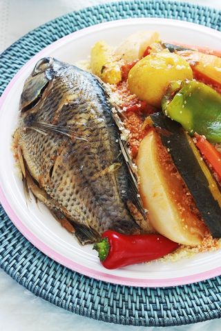 Couscous poisson