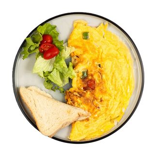 Omlet s dnevno svježim povrćem