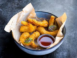 Креветки фрі з соусом світ чілі (0.150/0.030g)