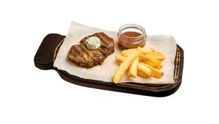 Стейк зі свиного ошийка 