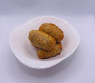 Croquetes Bolets i Pernil