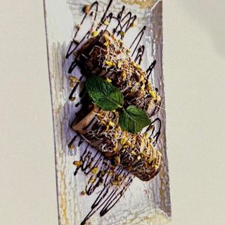 Clatite cu fistic si kataif