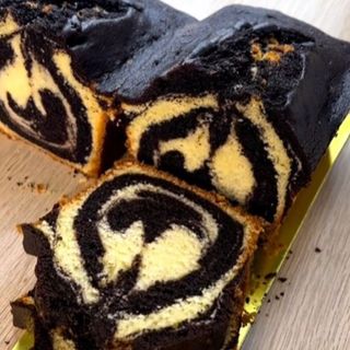 Cake marbré familial - 23 cm