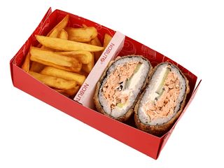 Kombo Mini Burger z pieczonym łososiem (420 g)