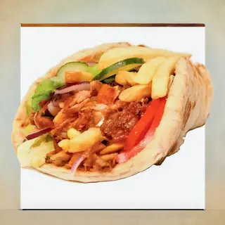 Giros u domaćoj tortilji