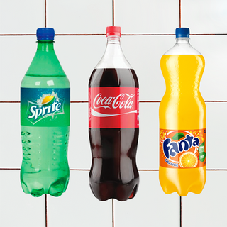 Coca-Cola, Fanta,Sprite 