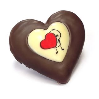 Pasta Sablée Corazón Chocolate (1 Ud.)