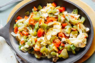 Alambre de verduras (6 tortillas)