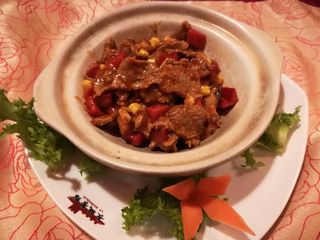 353 Vitello infuocato con verdure