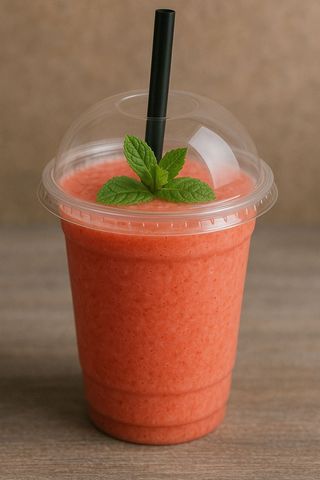 Смузи Персик-клубника 