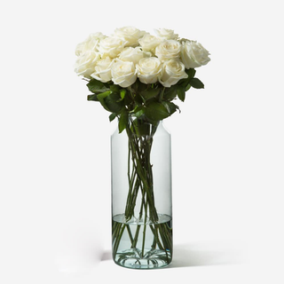 Buchet din 17 trandafiri albi