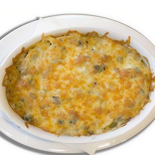 Szpinakowa zapiekanka makaronowa