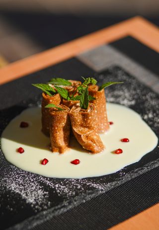 Clătite cu ciocolată și banane