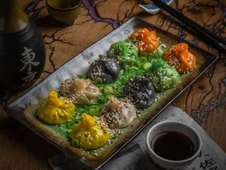 Dim Sum Szpinak z Miso