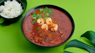 Tom Yum z Krewetkami