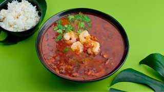 Tom Yum z Krewetkami