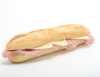 Bocadillo De Queso Y Jamón