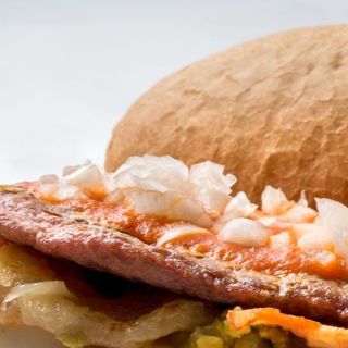 Hamburguesa, Beicon, Queso Edam