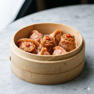 Dim sum vitello sichuan piccante