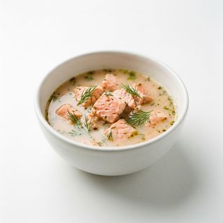Sopa De Salmón