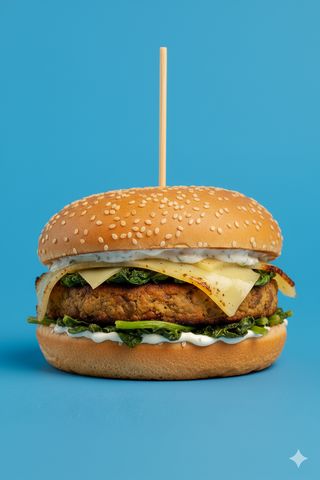 Veggieventi9 burger