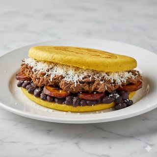 Arepa De Pabellón (1 Ud.)