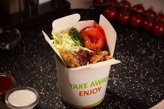 Meniu donner box si  Coca-Cola (doză)